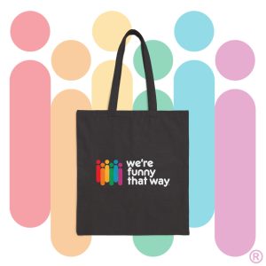 So tote-ally gay! Cotton Canvas Tote Bag  - (US Store)