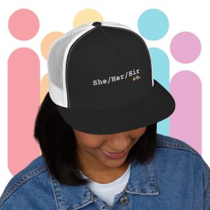 SHE/HER/SIR Trucker Hat – Cuz IYKYK! (US Store)