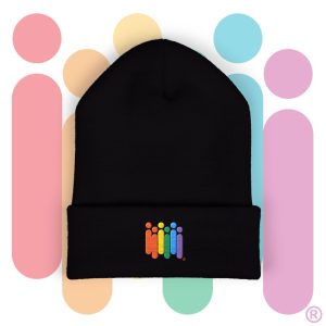 Geepers Creepers We Love Those Peepers! -  WFTW Logo Cuffed Knit Hat (US store)