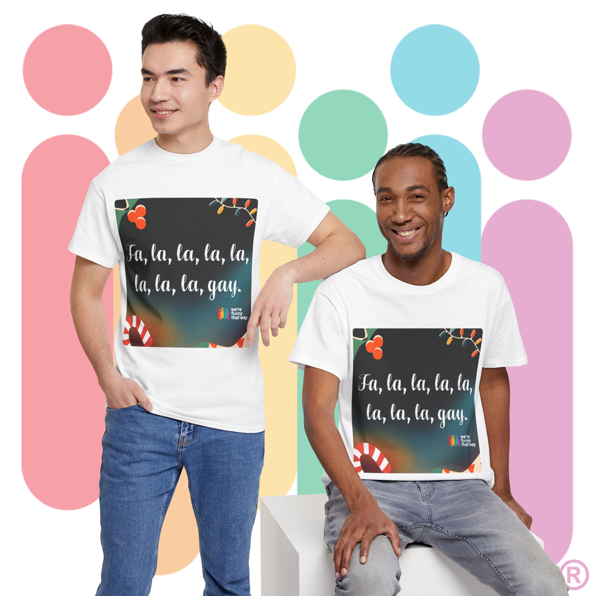 Fa la la la la la la la GAY! - Be MARY and GAY this holiday season! (US Store) - Image 6