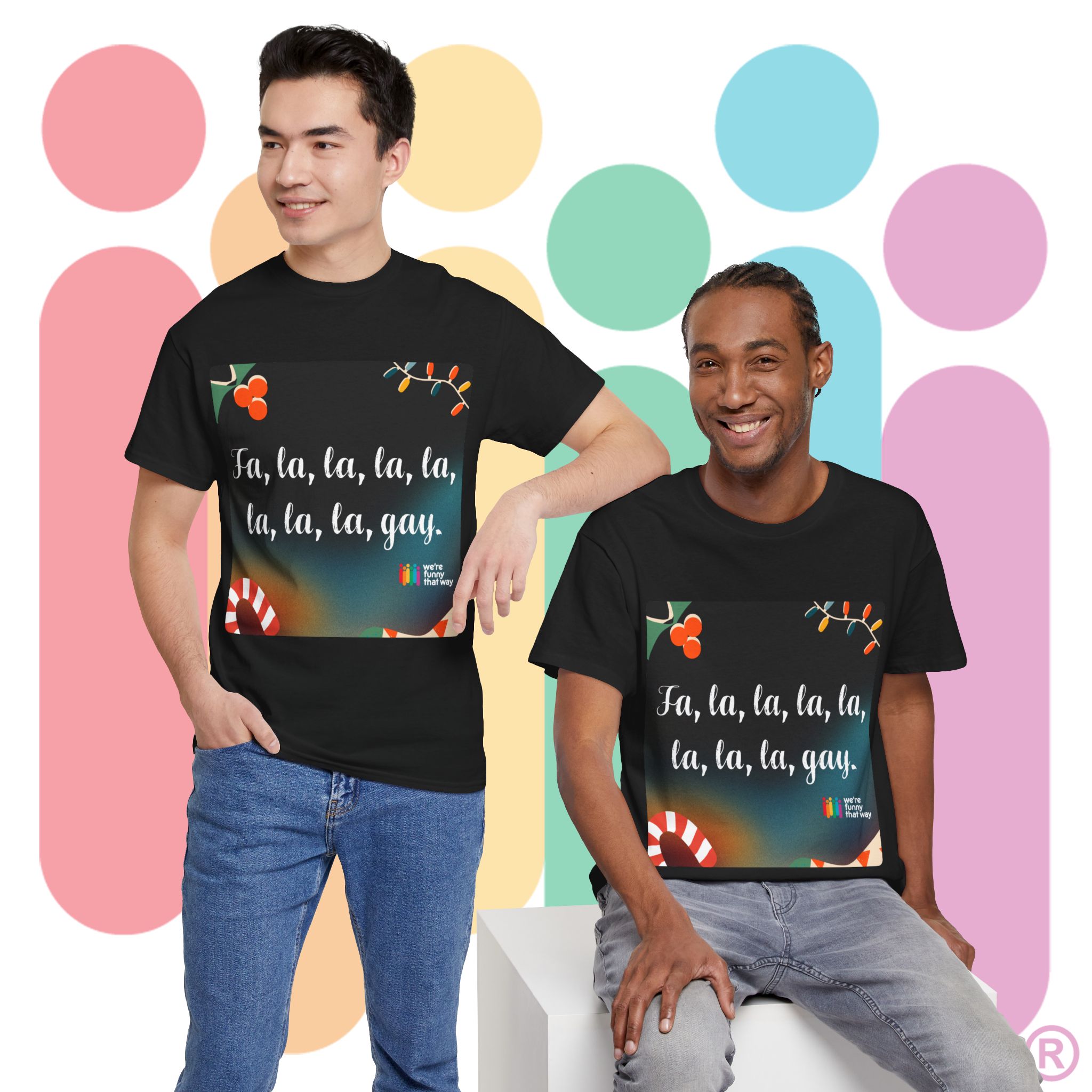 Fa la la la la la la la GAY! - Be MARY and GAY this holiday season! (US Store) - Image 9