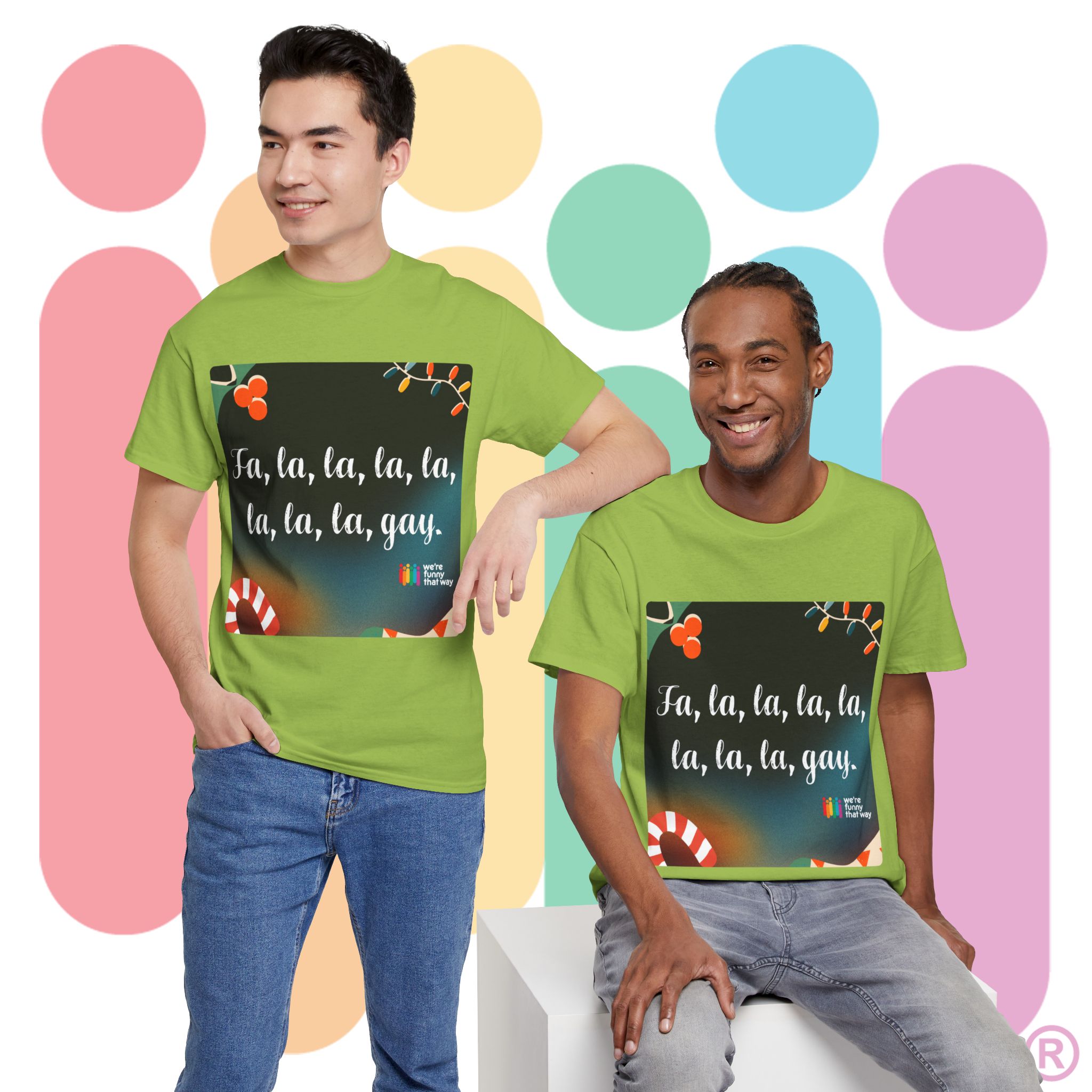 Fa la la la la la la la GAY! - Be MARY and GAY this holiday season! (US Store) - Image 15