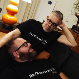 He/Him/Grrrrl! You're spilling the tea in this tee! (US Store)