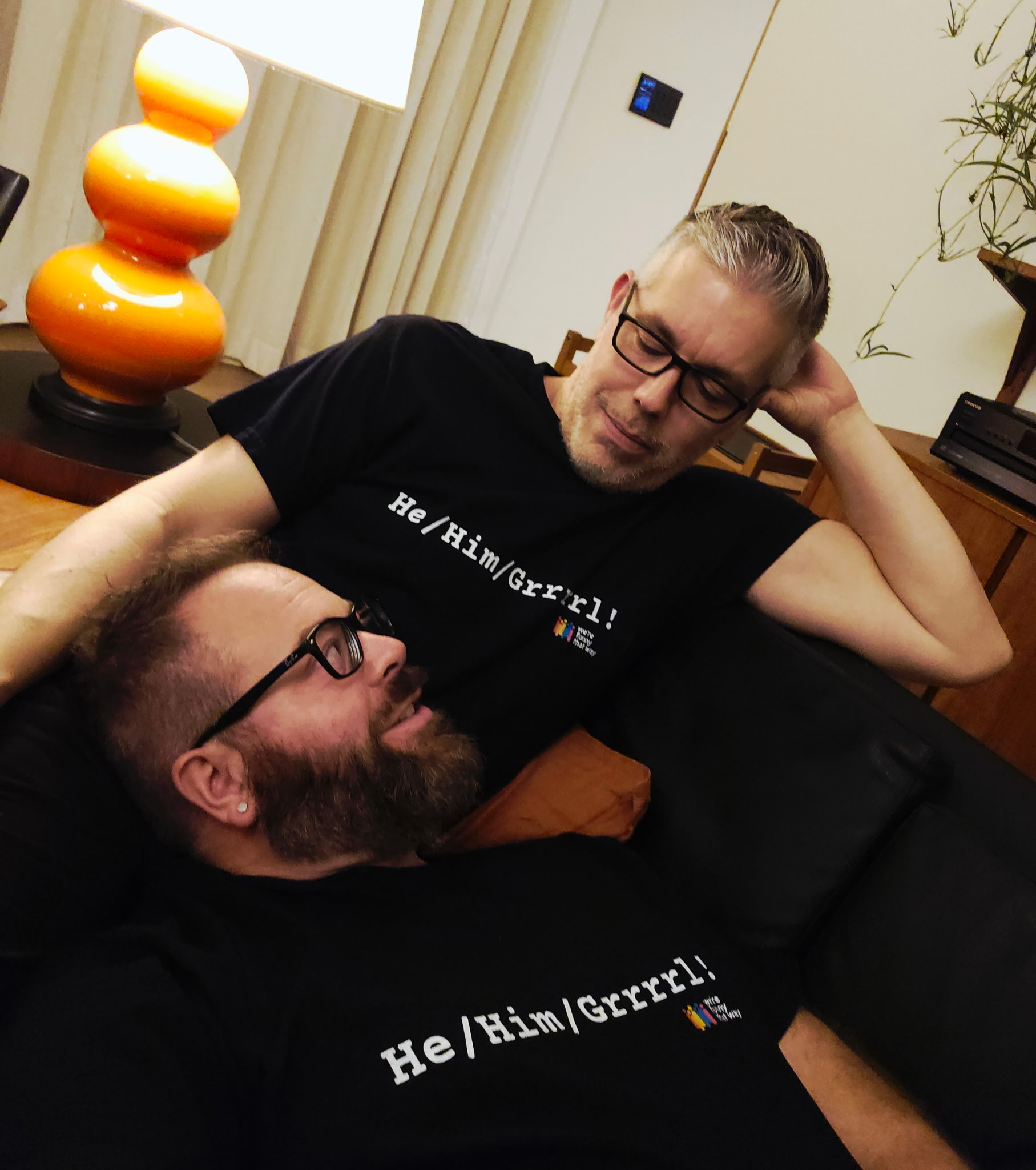 He/Him/Grrrrl! You're spilling the tea in this tee! (US Store)